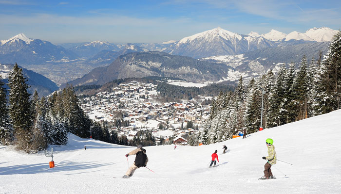 Les Carroz Ski Resort in Grand Massif